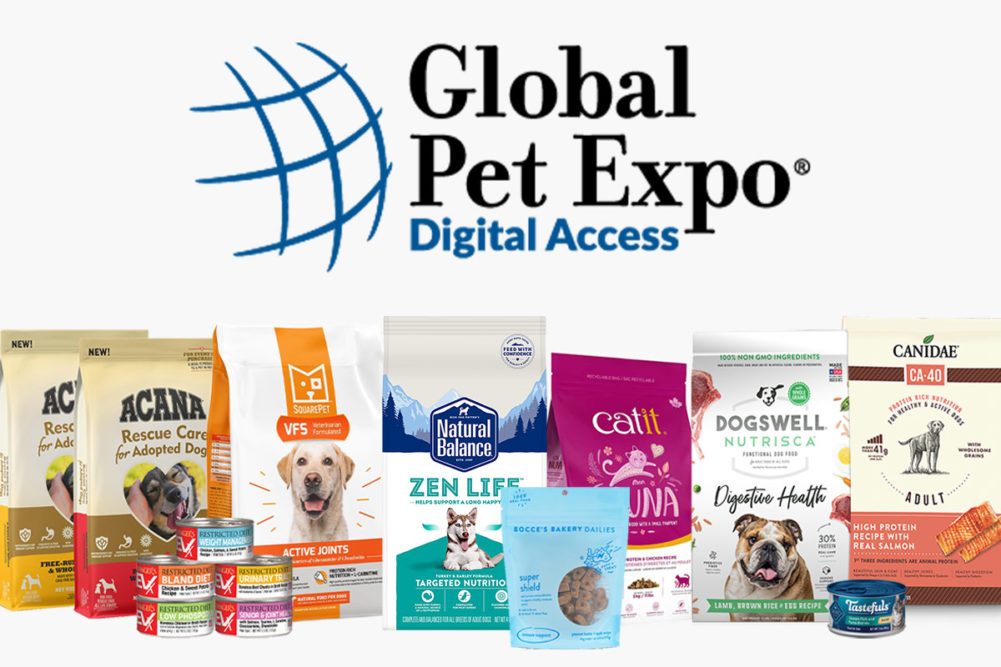 New pet food and treat products seen at Global Pet Expo Digital Access
