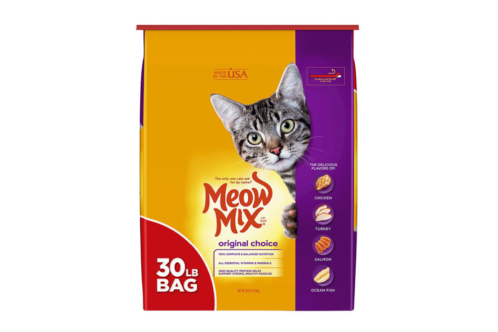 Meow Mix Original Choice 30 lb package