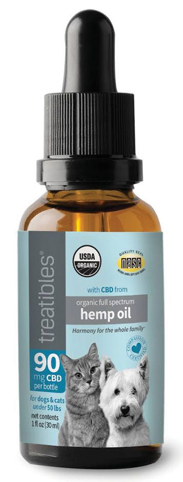 Organic Full Spectrum Hemp Oil for dogs and cats offers support for pets with joint discomfort, mobility issues, digestive upset, anxiety and more.