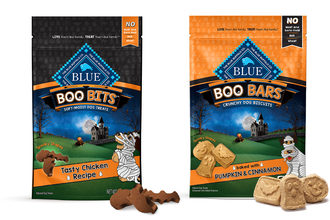 Blue Buffalo offering Boo Bits and Boo Bars Halloween treats