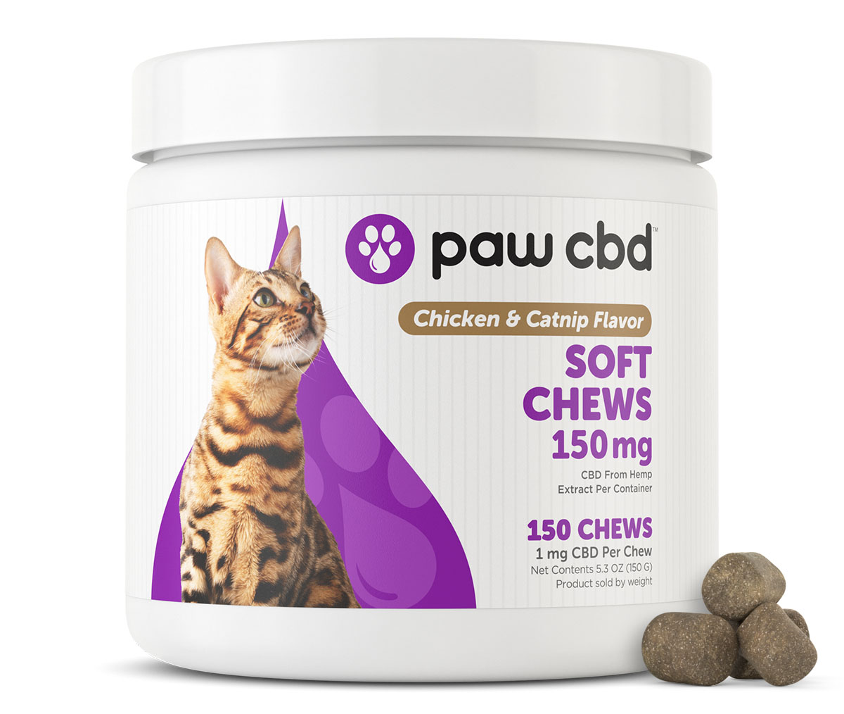 Paw CBD's CBD cat treats