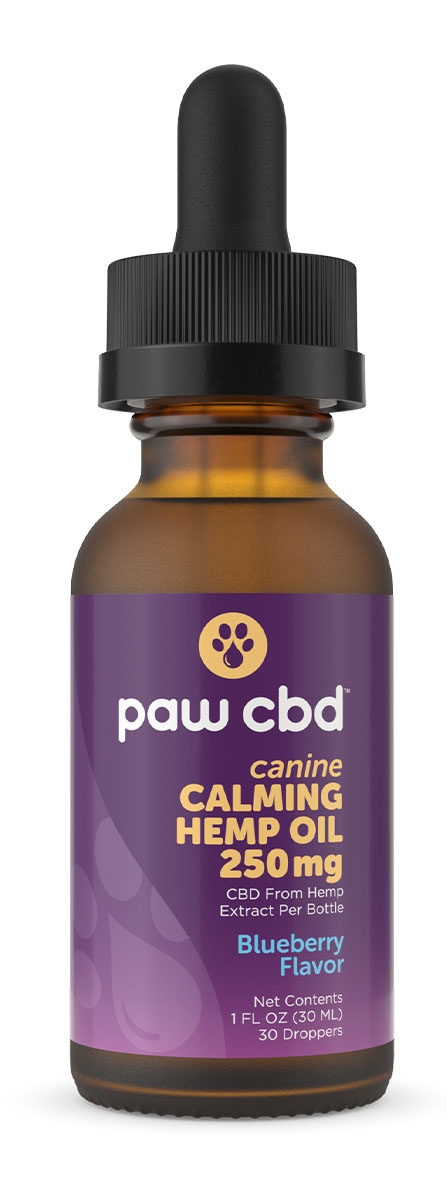 Paw CBD's Canine Calming Hemp oil