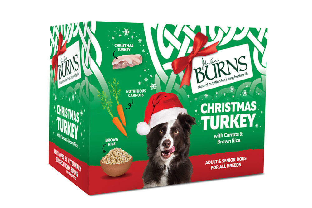 Burns Pet Nutrition launches Christmas-themed dog foods and treats
