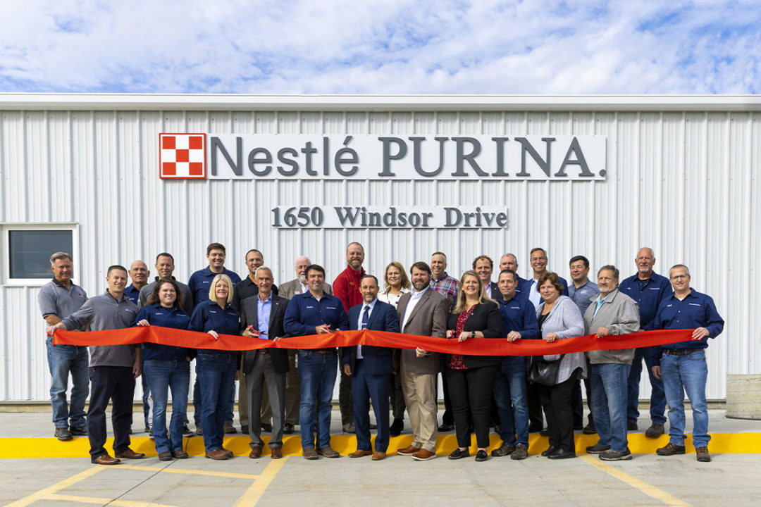Purina unveils $156 million facility expansion in Clinton, Iowa