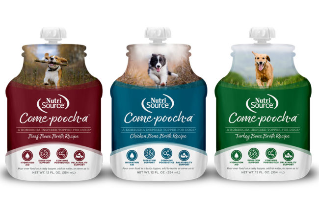 NutriSource launches Come-pooch-a meal toppers