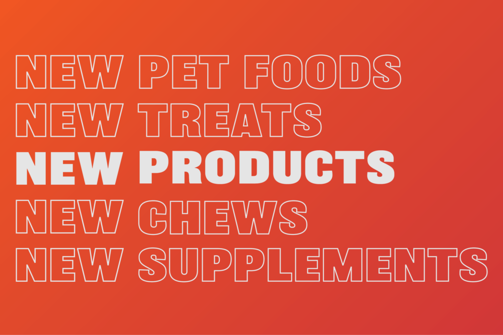 New pet foods, treats, chews and supplements launched between July and December 2021