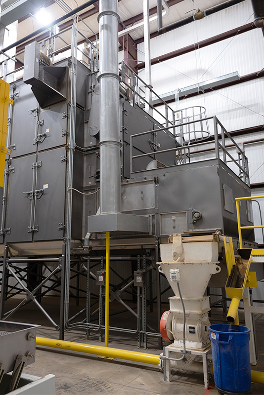 Recent capital investments have included two new multi-pass dryers to enhance product quality and increase processing capacity.
