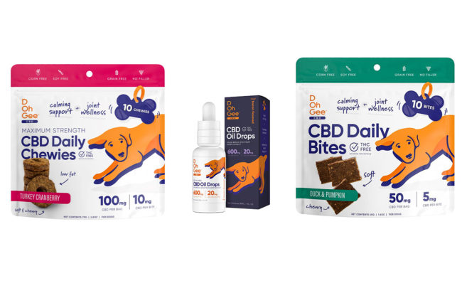 Sky Wellness relaunches CBD dog supplements through its brand D Oh Gee™