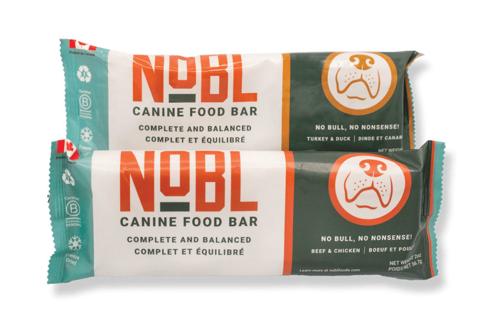 Guardian's NOBL Canine Bars in Beef & Chicken and Turkey & Duck