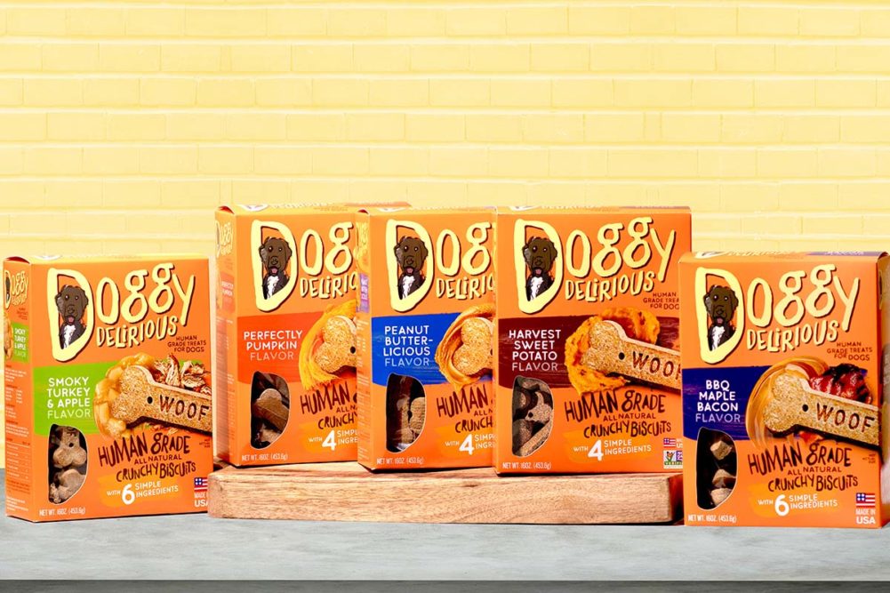 Doggy Delirious rebrands and launches new treat flavors