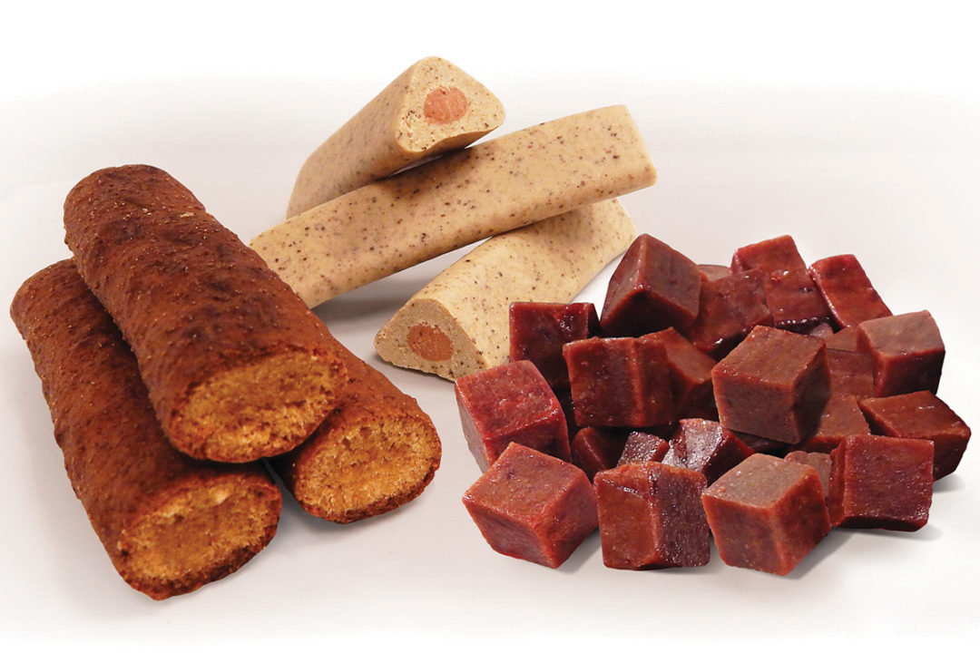 Pet food applications and especially pet treats require a wide range of dicing and slicing capabilities to meet the current trends.