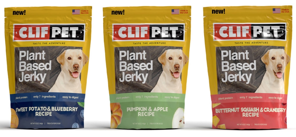 CLIF Pet plant-based jerky for dogs