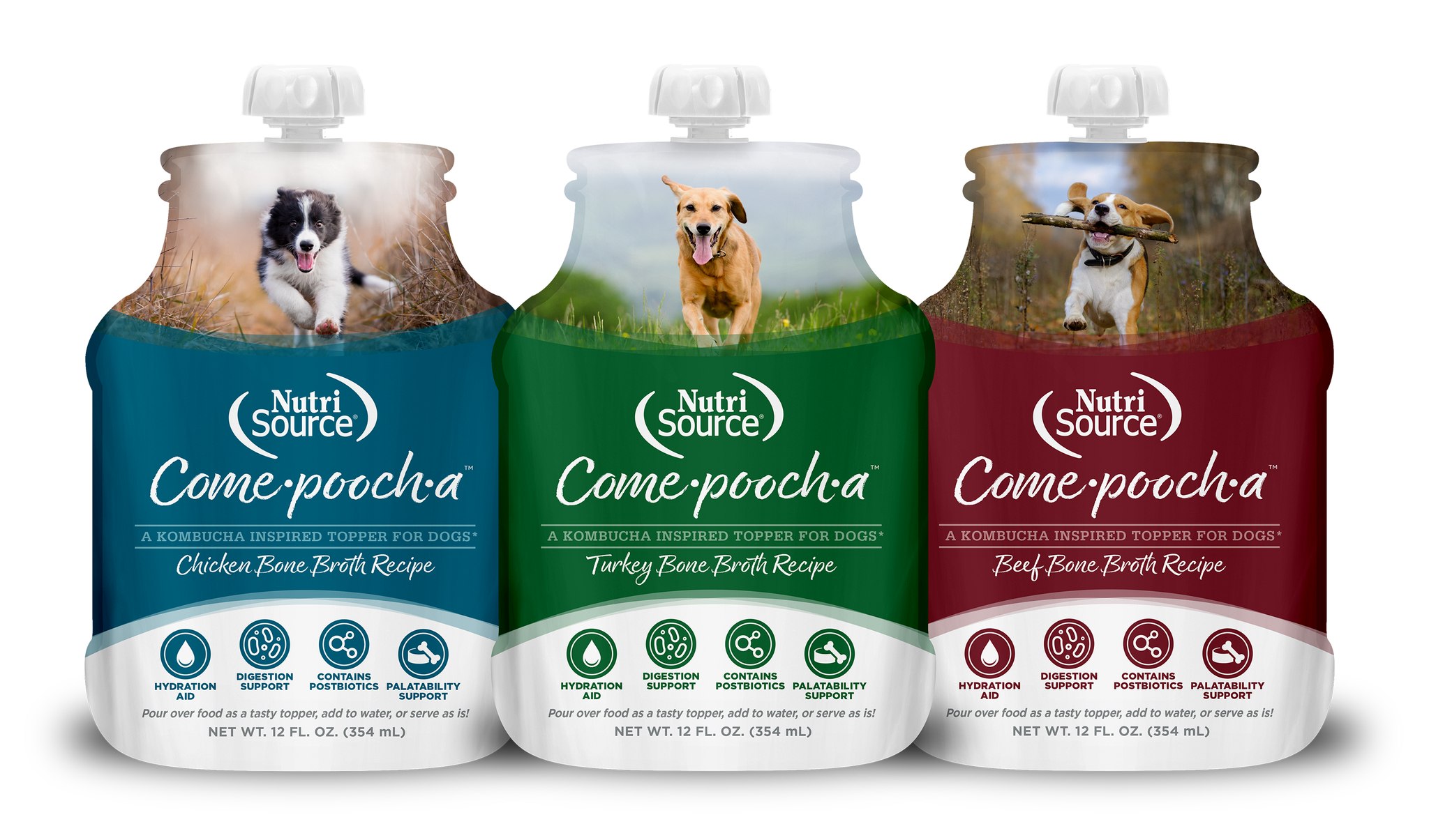 NutriSource Pet Foods' Come-pooch-a dog food toppers