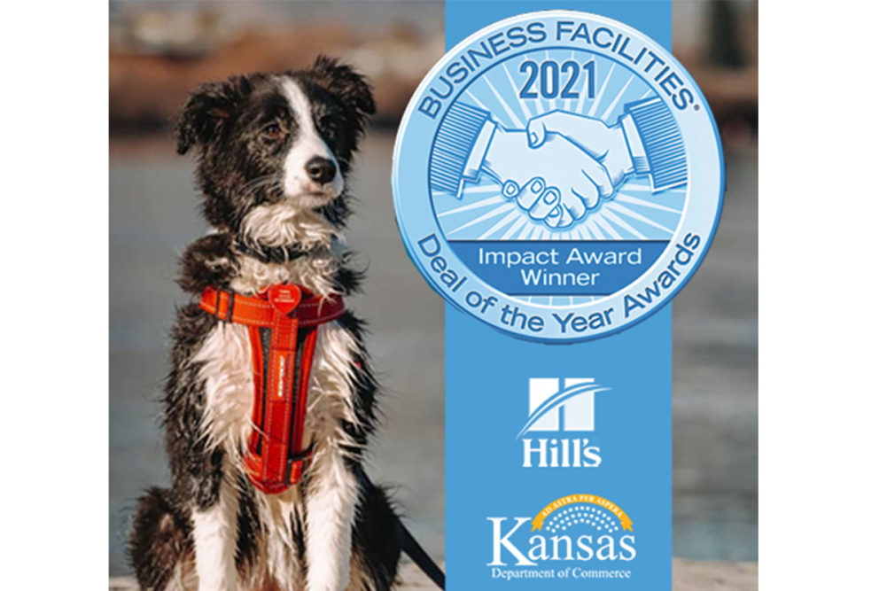 Hill’s Pet Nutrition's new facility receives national award