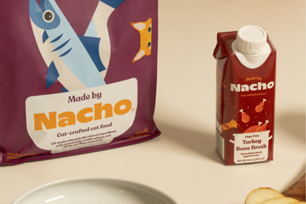 Made by Nacho releases new cat bone broth meal toppers