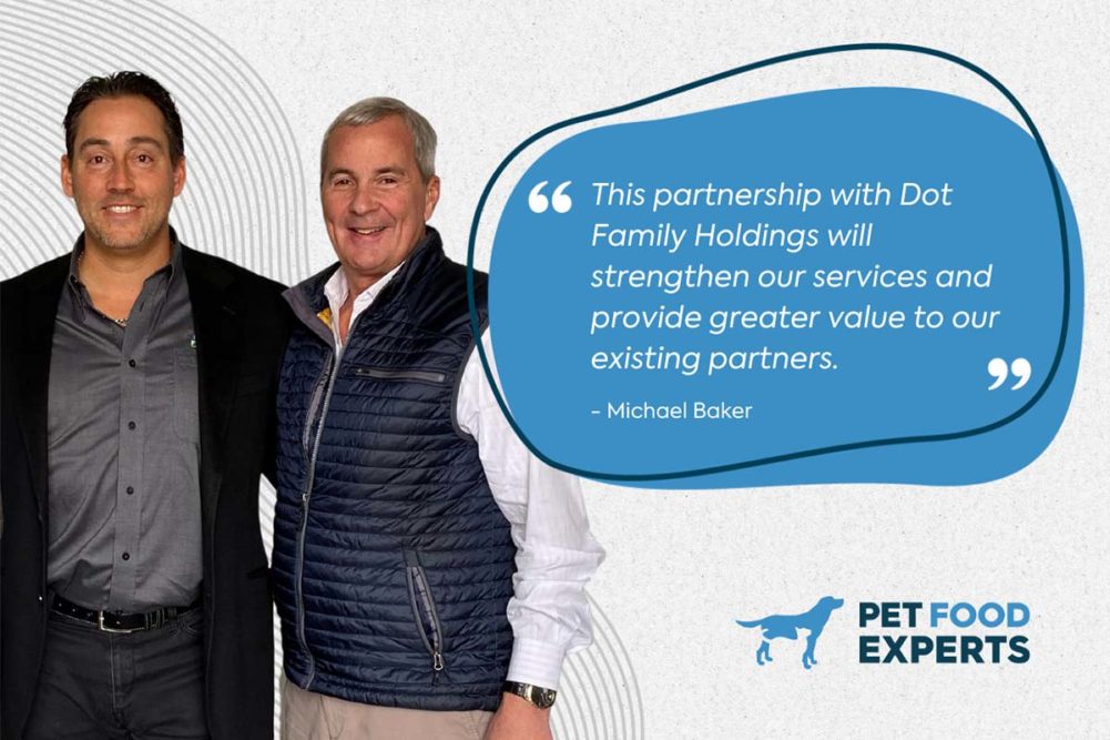 Pet Food Experts receives investment from Dot Family Holdings