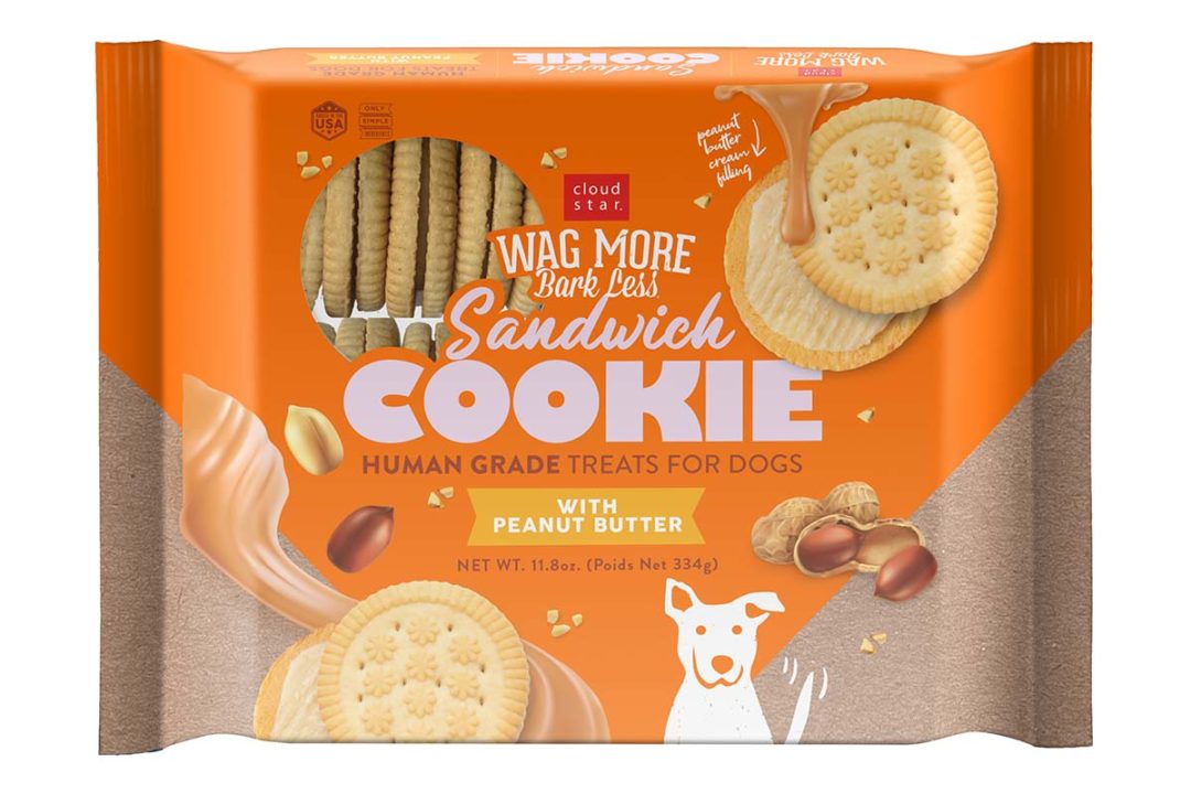 Cloud Star launches new Wag More Bark Less® Sandwich Cookies for dogs