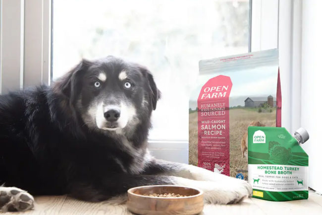 Open Farm dog supplements and new dog food line