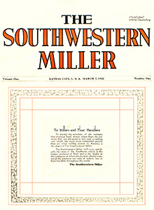 The Southwestern Miller's first cover