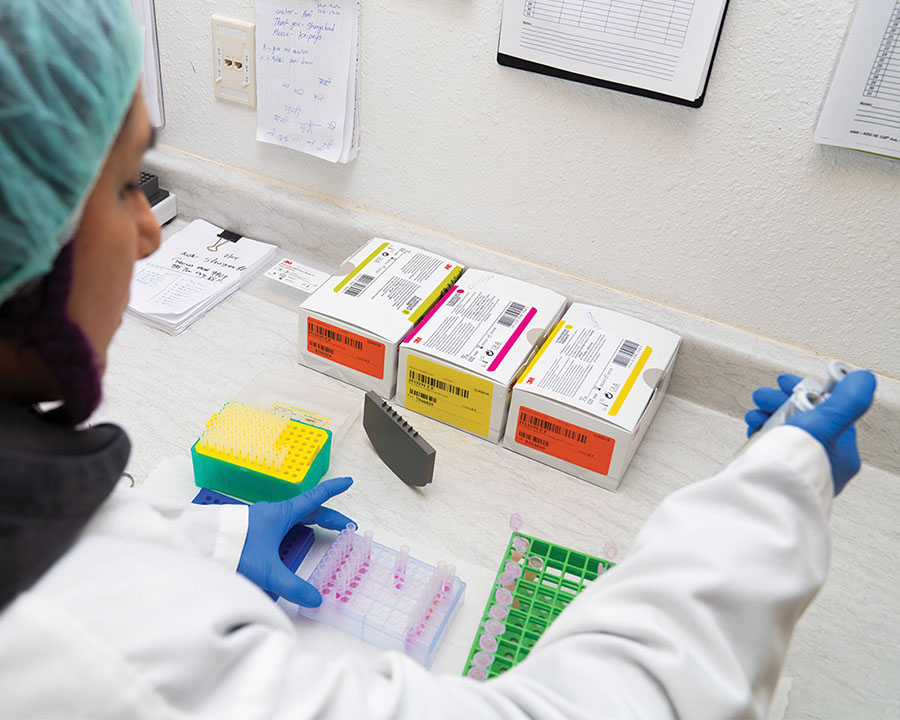 The in-house lab at Northwest Naturals matches the testing labs used by the USDA meat-processing facilities across the country. (Photography by Northwest Naturals)