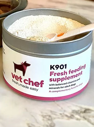 VetChef's nutritional dog supplements