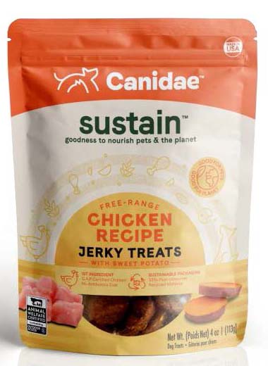 Canidae's Sustain Chicken Jerky Treats
