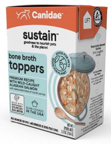 Canidae's Sustain Bone Broth Topper in Salmon