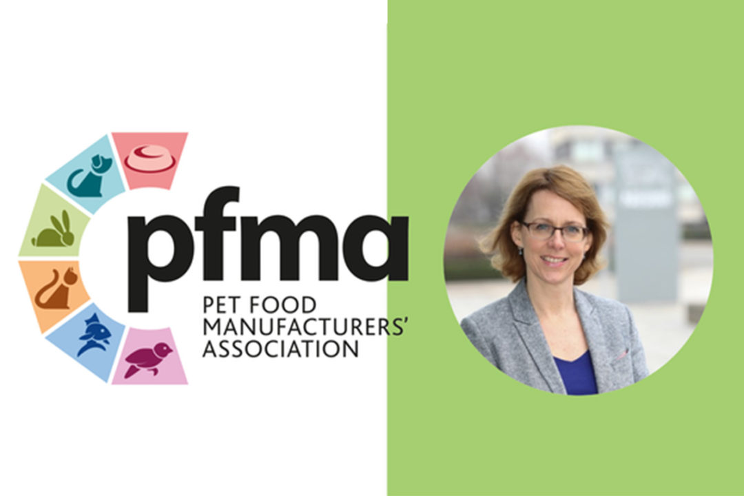 Claire Robinson-Davies, chair of the Pet Food Manufacturers' Association