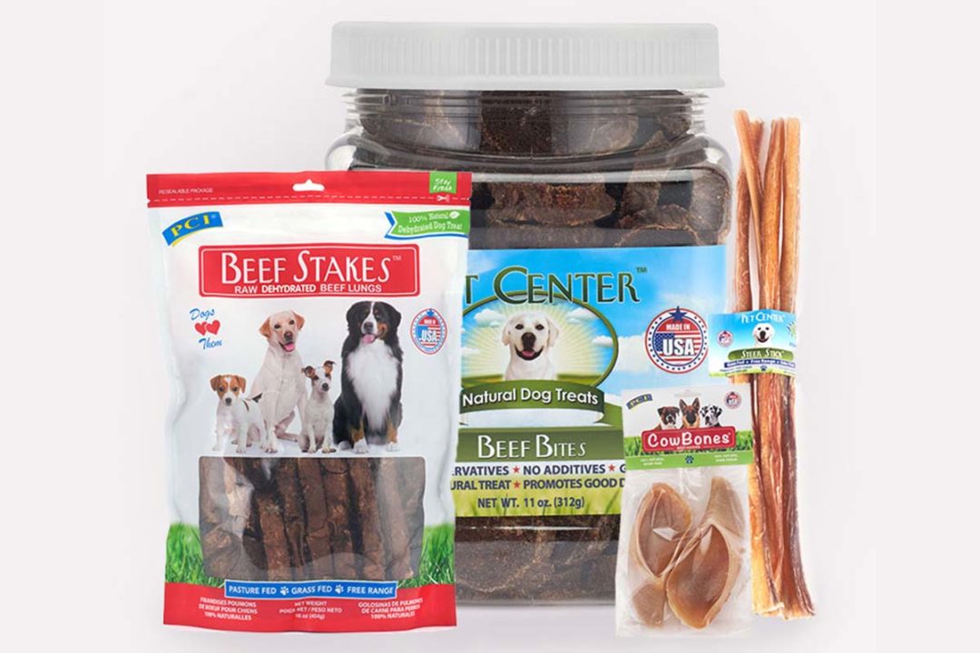Pet Center, Inc.'s beef dog treat products