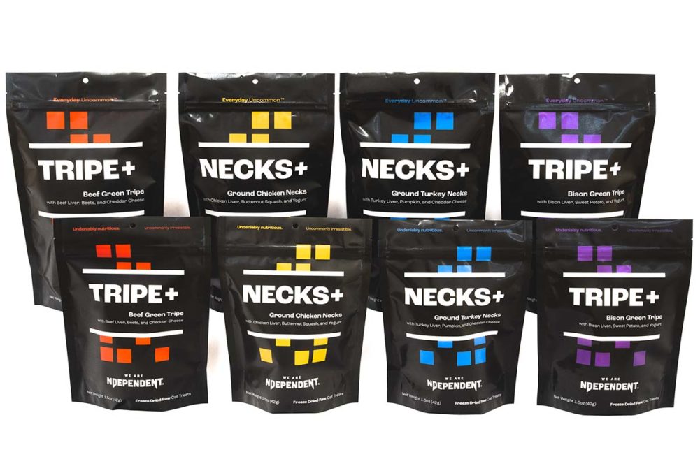 NDependent's new line of freeze-dried raw cat and dog treats