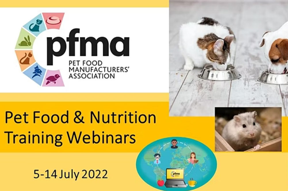 Pet Food Manufacturers' Association's Pet Food and Nutrition Webinar series