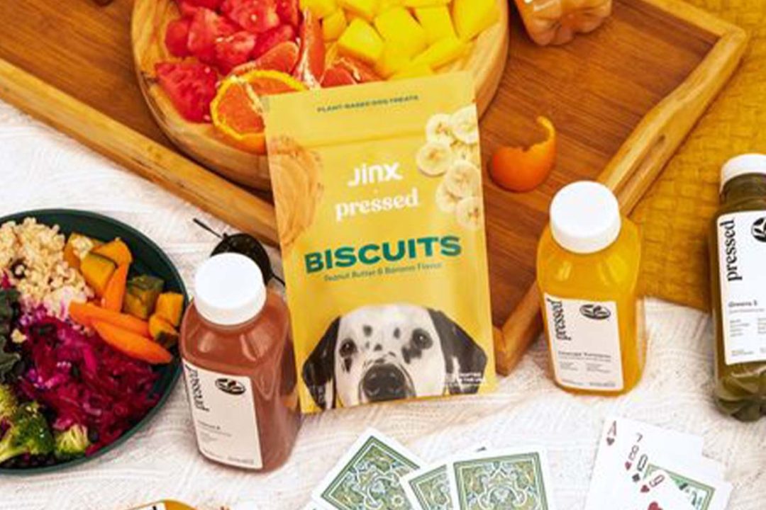 Jinx partners with Pressed Juicery to release new limited-edition dog treats