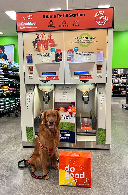 Canidae's Kibble Refill Stations have been rolled out in more than 100 Petco stores across the United States