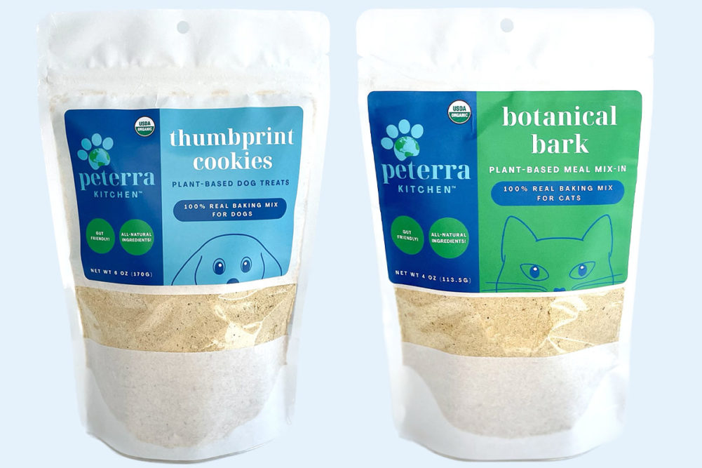 Peterra Kitchen launches new vegan, baking mixes for dogs and cats