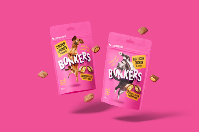 Pet treat brand BONKERS launches in the United Kingdom