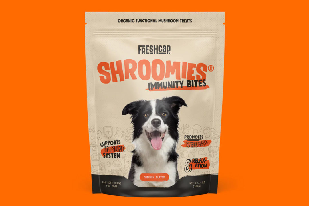 FreshCap launches Shroomies functional dog treats