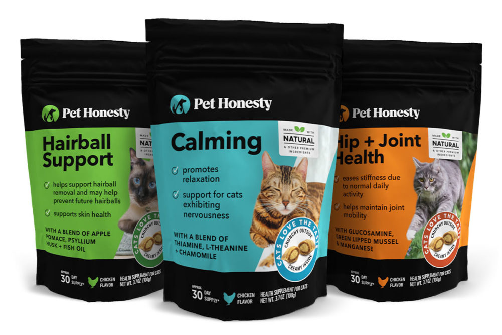 Pet Honesty introduces cat supplements that mirror a popular treat format for optimal acceptance
