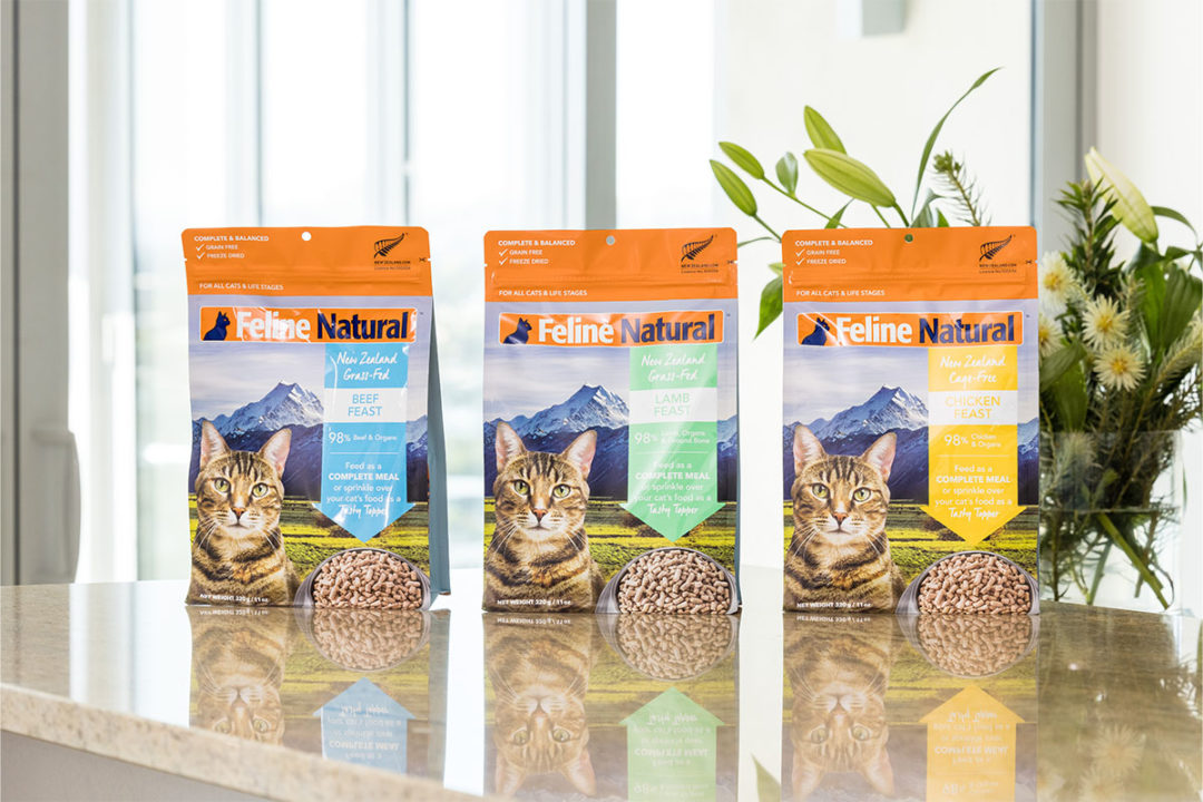 Feline Natural launches new single-protein freeze-dried cat foods
