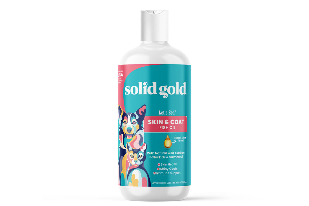 Solid Gold Let's Sea Fish Oil launches for dogs and cats