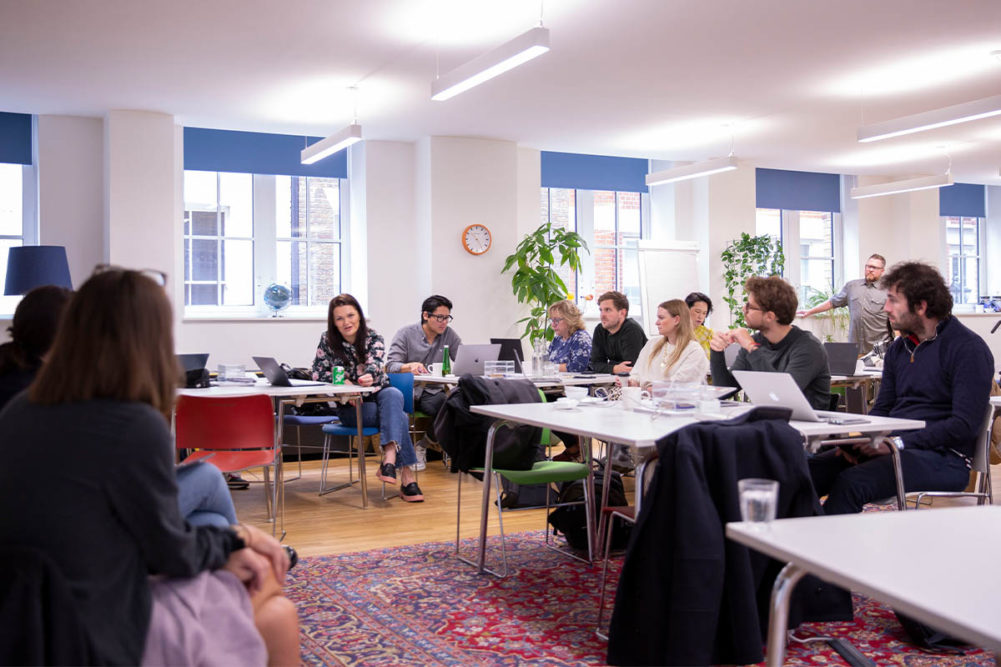The sixth cohort of Leap Venture Studios kicked off in London in September.