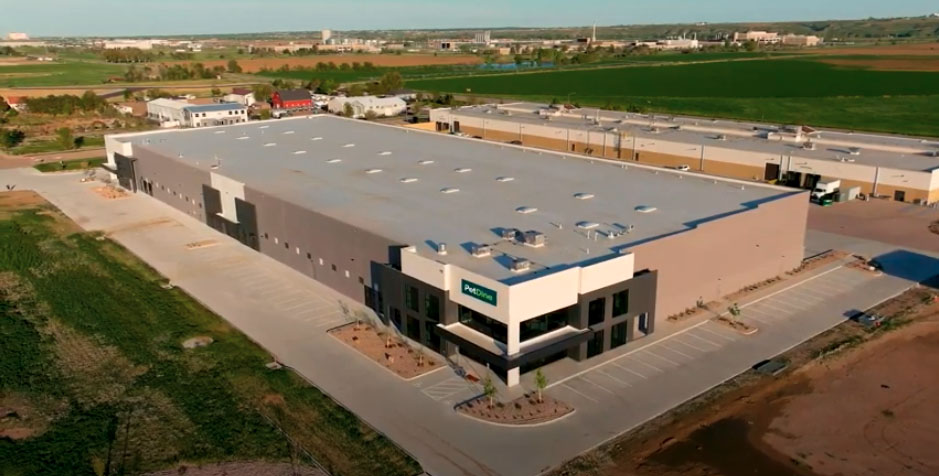 PetDine's new pet supplement facility in Windsor, Colo.