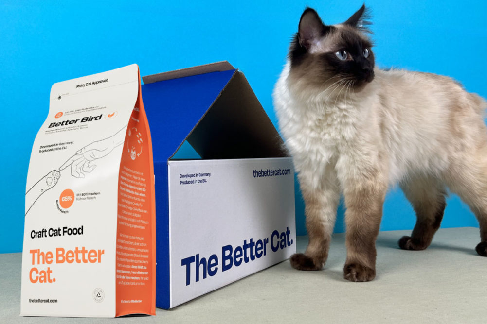 German cat nutrition company The Better Cat offers premium cat food products