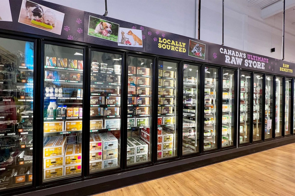 Indie retailers are investing in refrigerator and freezer displays to keep up with demand for fresh and raw pet foods