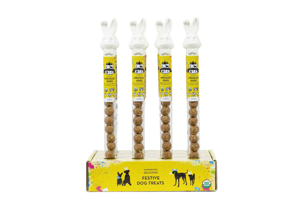 Lord Jameson's new spring-themed dog treats