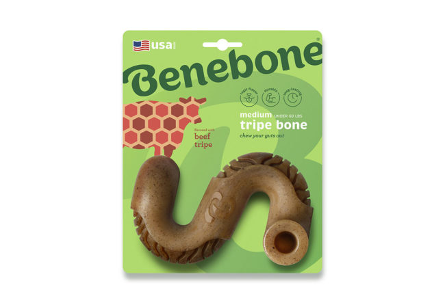 Benebone's new squiggle-shaped dog chew