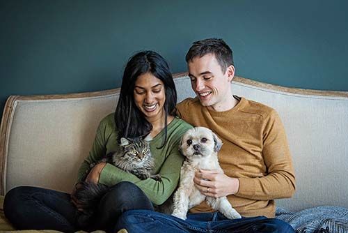Husband-and-wife duo Jack Walker and Aneisha Soobroyen, chief executive officer, founded Scrumbles in 2018