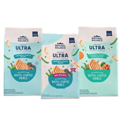 Natural Balance's Original Ultra With Broth-Coated Kibble for dogs
