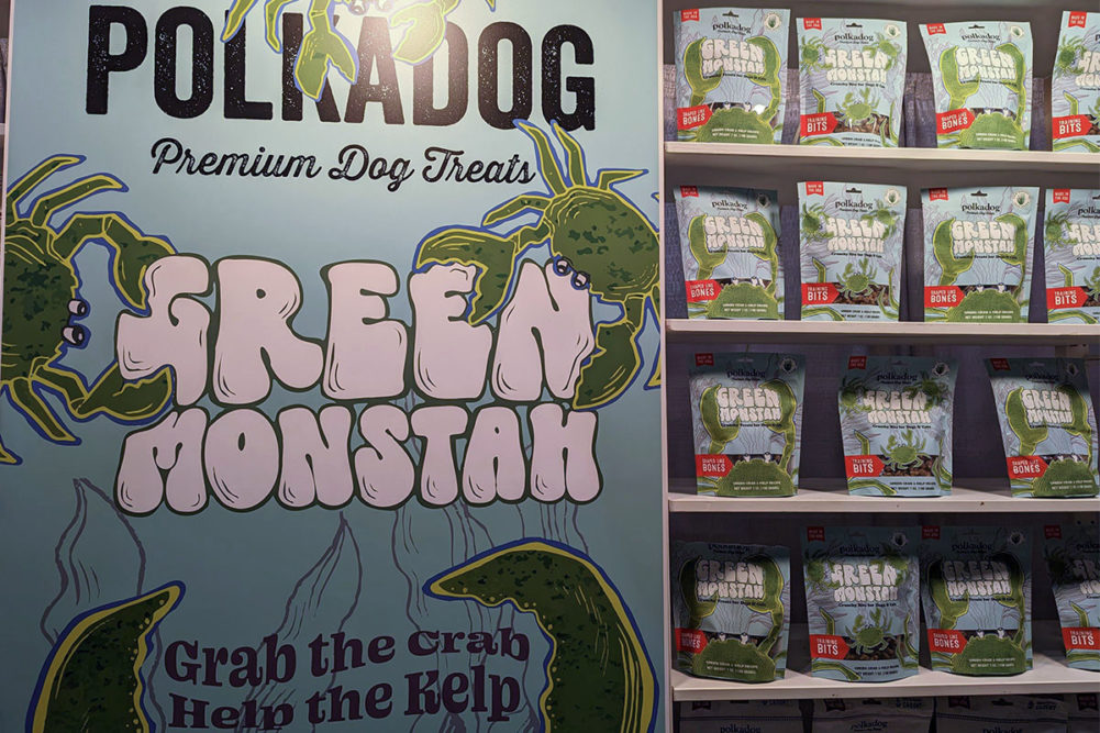 Polkadog's new Green Monstah dog treats