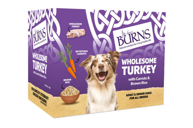 Burns Pet Nutrition adds wet turkey dog food to permanent portfolio