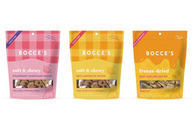 Bocce's Bakery's Whole Foods exclusive pet treat products